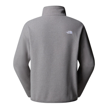 Polar męski The North Face GLACIER FLEECE 1/4 ZIP szary NF0A8D0QCQI