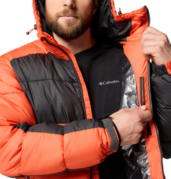 Kurtka puchowa męska Columbia PIKE LAKE II pomarańczowa 2050931864