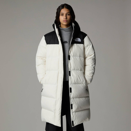 Kurtka z kapturem damska The North Face NUPTSE biała NF0A832KROU