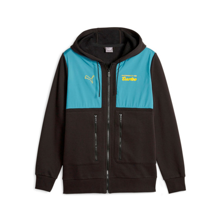 Bluza z kapturem męska Puma PL czarna 62102301