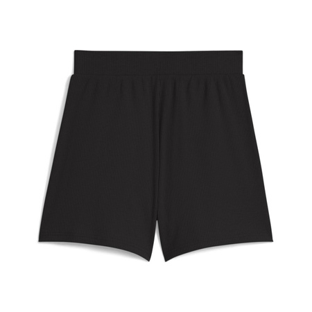 Spodenki damskie Puma ESS ELEVATED RIB 5 czarne 68502601