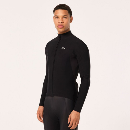 Longsleeve rowerowy męski Oakley CLIMA czarny FOA404911-02E