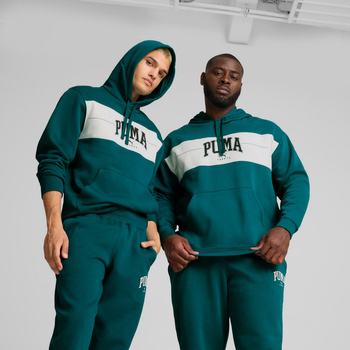 Bluza z kapturem męska Puma SQUAD FL zielona 68179622