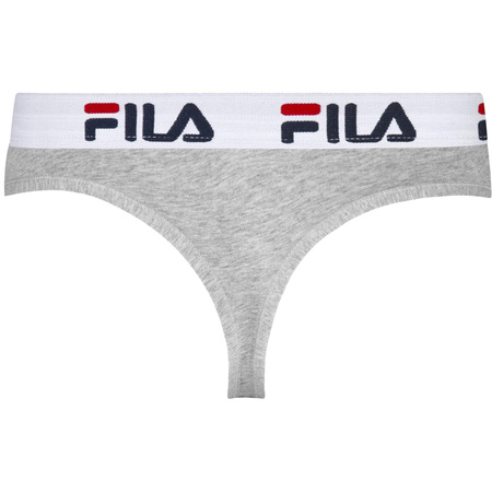 Majtki damskie Fila STRING 1-PACK szare FU6061-400