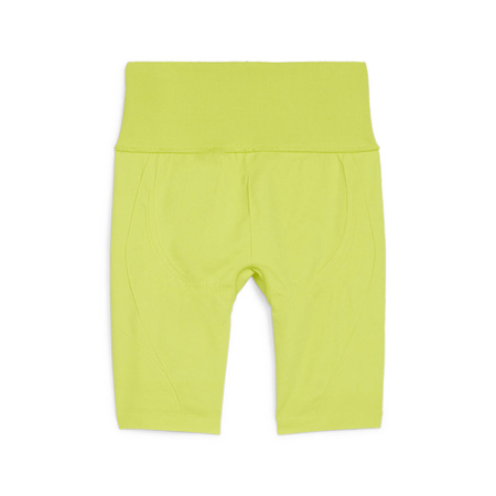 Spodenki damskie Puma SHAPELUXE SEAMLESS 6'' żółte 52438639