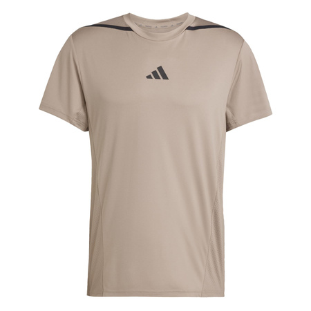 Koszulka treningowa męska adidas D4T beżowa JY2943