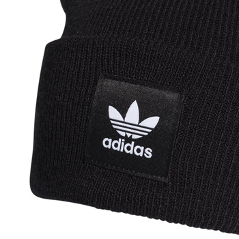 Czapka zimowa unisex adidas ORIGINALS ADICOLOR CUFF czarna ED8712