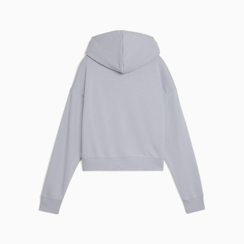 Bluza z kapturem damska Puma ELEVATED GRAPHIC CROPPED TR szara 68950020