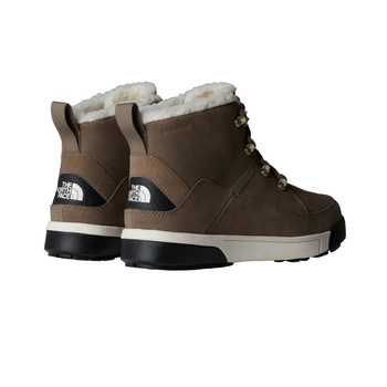 Buty zimowe damskie The North Face SIERRA MID LACE WP brązowe NF0A4T3X8IU