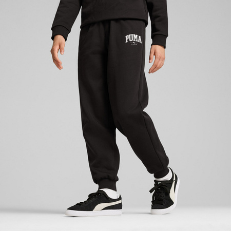 Spodnie dresowe dziewczęce Puma SQUAD FL czarne 68178101