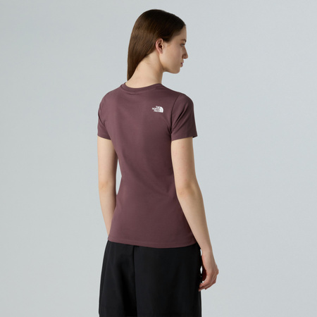Koszulka damska The North Face SIMPLE DOME fioletowa NF0A87NHBQ7