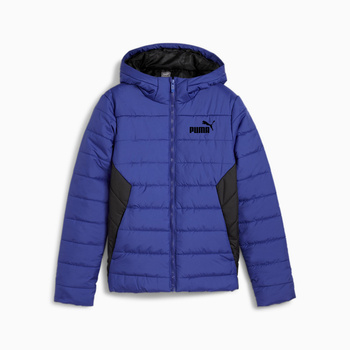 Kurtka z kapturem chłopięca Puma ESS PADDED fioletowa 67055927