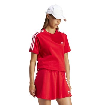 Koszulka damska adidas 3-STRIPES czerwona IR8050