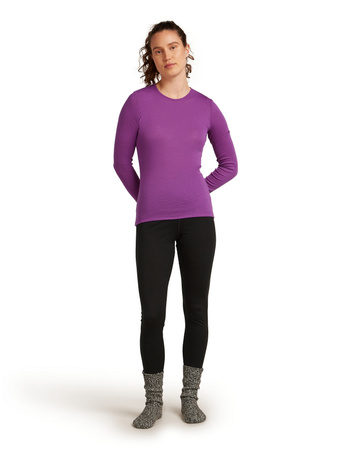 Longsleeve termiczny damski Icebreaker 175 EVERYDAY fioletowy IB1044710A3