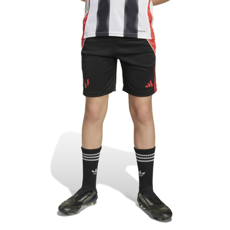 Spodenki piłkarskie dziecięce adidas MESSI czarne JY9527