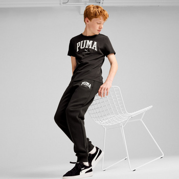 Koszulka chłopięca Puma SQUAD BIG GRAPHIC czarna 68277201