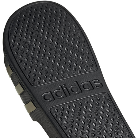 Klapki unisex adidas ADILETTE AQUA SLIDES czarne EG1758