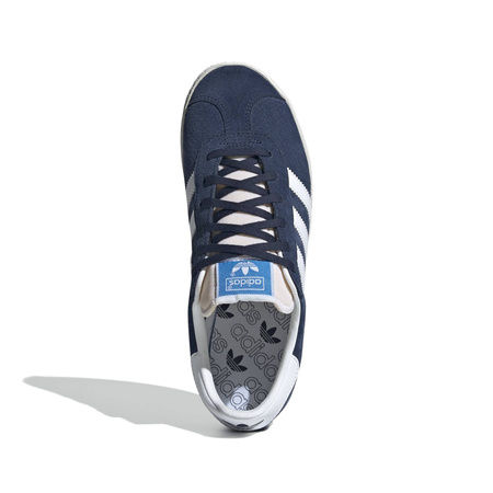 Buty sportowe dziecięce adidas GAZELLE J granatowe IG1695
