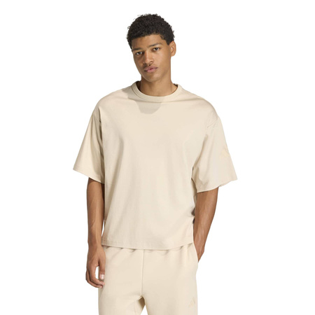 Koszulka męska adidas SOFT LUX beżowa KE5899