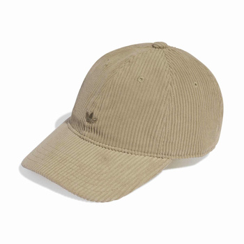Czapka z daszkiem unisex adidas CORDUROY beżowa KC8049