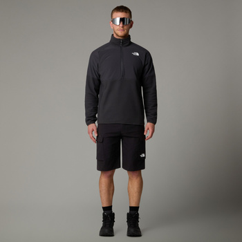 Polar męski The North Face GLACIER 1/2 ZIP czarny NF0A89JHU8M
