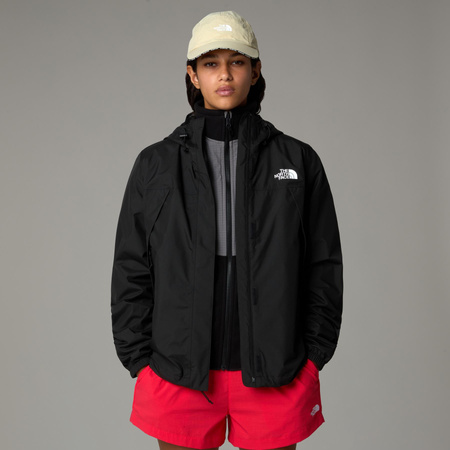 Kurtka wodoodporna damska The North Face ANTORA RAIN czarna NF0A8BKDJK3