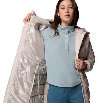 Kurtka puchowa damska Columbia PIKE LAKE III beżowa 2133543278