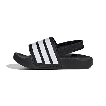 Klapki dziecięce adidas ADILETTE ESTRAP I czarne JR5323