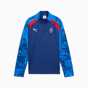 Bluza chłopięca Puma NEYMAR JR PLAYMAKER 1/4 ZIP JR niebieska 66031110