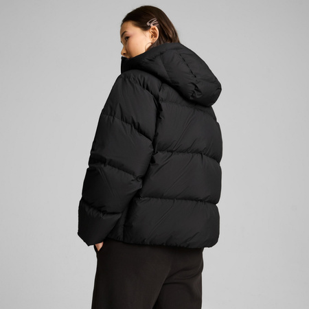 Kurtka z kapturem damska Puma DOWN PUFFER czarna 62648701
