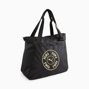 Torba damska Puma AT ESS TOTE LOGO LOVE czarna 09001101