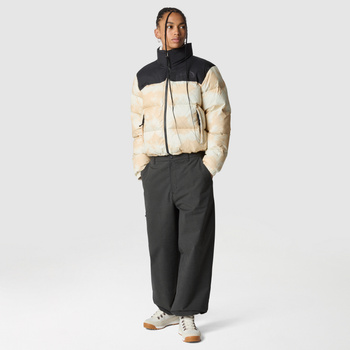 Kurtka z kapturem damska The North Face 92 CRINKLE REV NUPTSE beżowa NF0A875CVOS