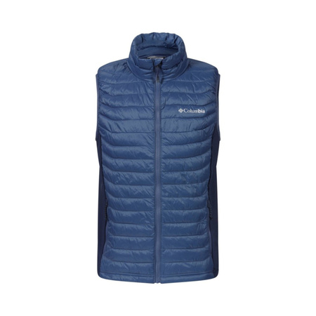 Bezrękawnik puchowy męski Columbia POWDER PASS granatowy 2126111478