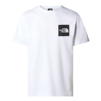 Koszulka męska The North Face S/S FINE białe NF0A87NDFN4