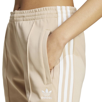 Spodnie dresowe damskie adidas ADICOLOR CLASSIC SST beżowe IZ2837