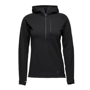 Bluza z Kapturem Damska Black Diamond COEFFICIENT QZ HOODY
