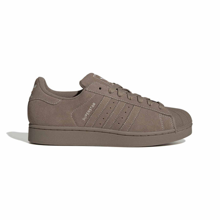 Buty sportowe męskie adidas SUPERSTAR II brązowe KI8493