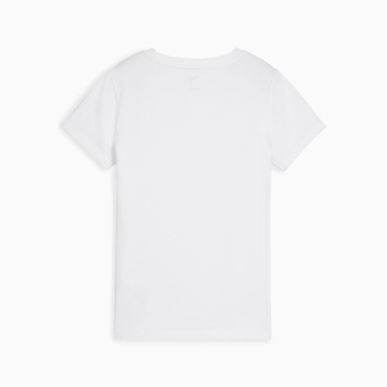 Koszulka damska Puma WARDROBE ESS SLIM biała 62974202