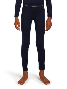 Legginsy termiczne dziecięce Icebreaker 200 OASIS granatowe IB104503401
