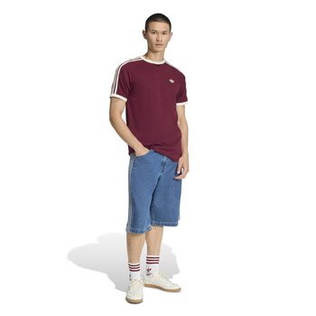 Koszulka męska adidas 3-STRIPES bordowa KQ9639