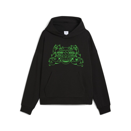 Bluza z kapturem męska Puma X RIPNDIP BOXY GRAPHIC TR czarna 63241401