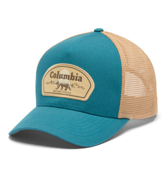 Czapka z daszkiem unisex Columbia ROAD READY turkusowa 2120421364