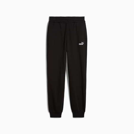 Spodnie dresowe damskie Puma ESS SMALL NO.1 LOGO COMFORT HIGH-WAIST czarne 68245601