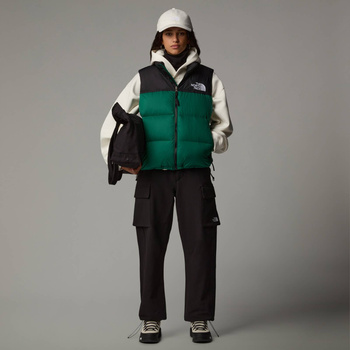 Bezrękawnik damski The North Face 1996 RETRO NUPTSE zielony NF0A3XEPNL1