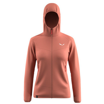 Bluza z kapturem damska Salewa PUEZ ALTAVIA różowa 00-0000029137_1980