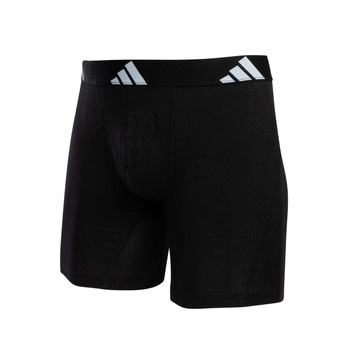 Bokserki męskie adidas ACTIVE FLEX SHORTS 3-PACK czarne 4AM004-000