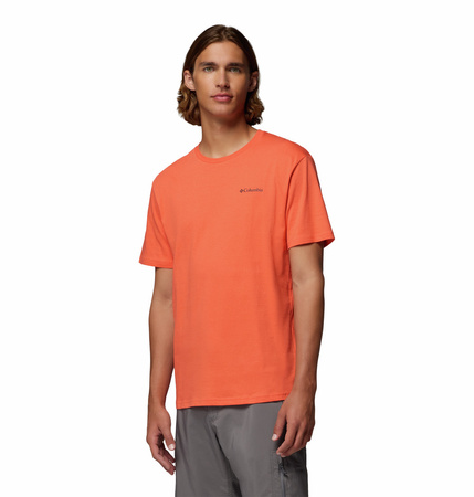Koszulka męska Columbia BARTON SPRINGS pomarańczowa 2058331859