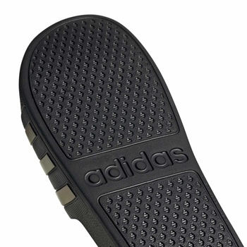 Klapki unisex adidas ADILETTE AQUA SLIDES czarne EG1758
