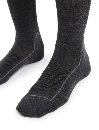 Skarpety trekkingowe damskie Icebreaker HIKE COOL LITE CREW szare IB104662782