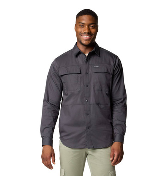 Koszula męska Columbia LANDROAMER TWILL szara 2120581011